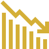 decrease